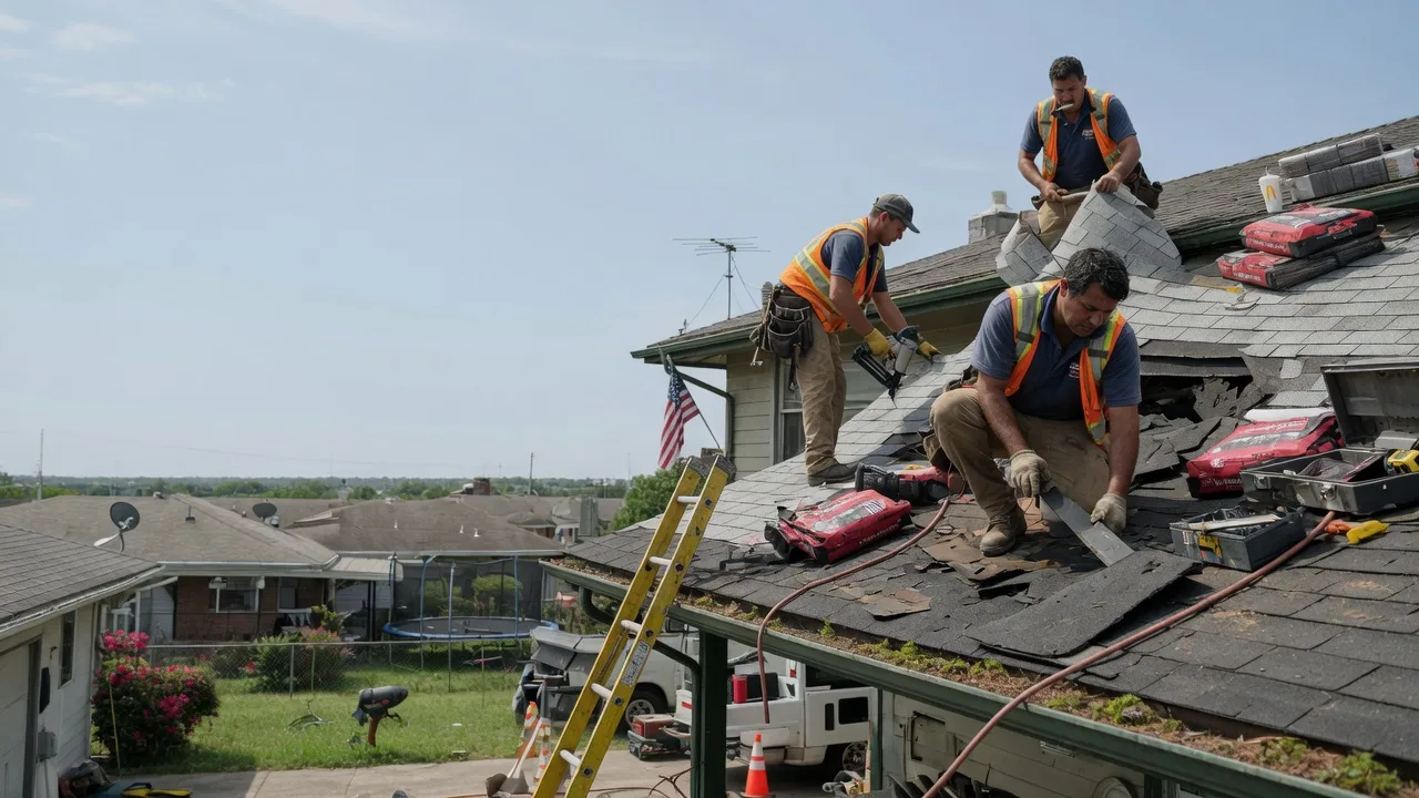 Roof Repair in Rhodes, MI near me
